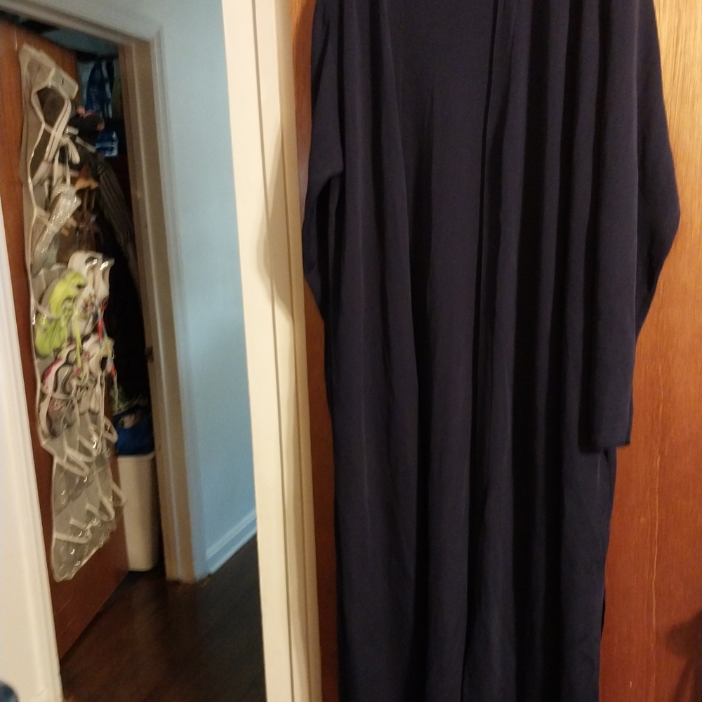 Eloquii Navy maxi Cardigan